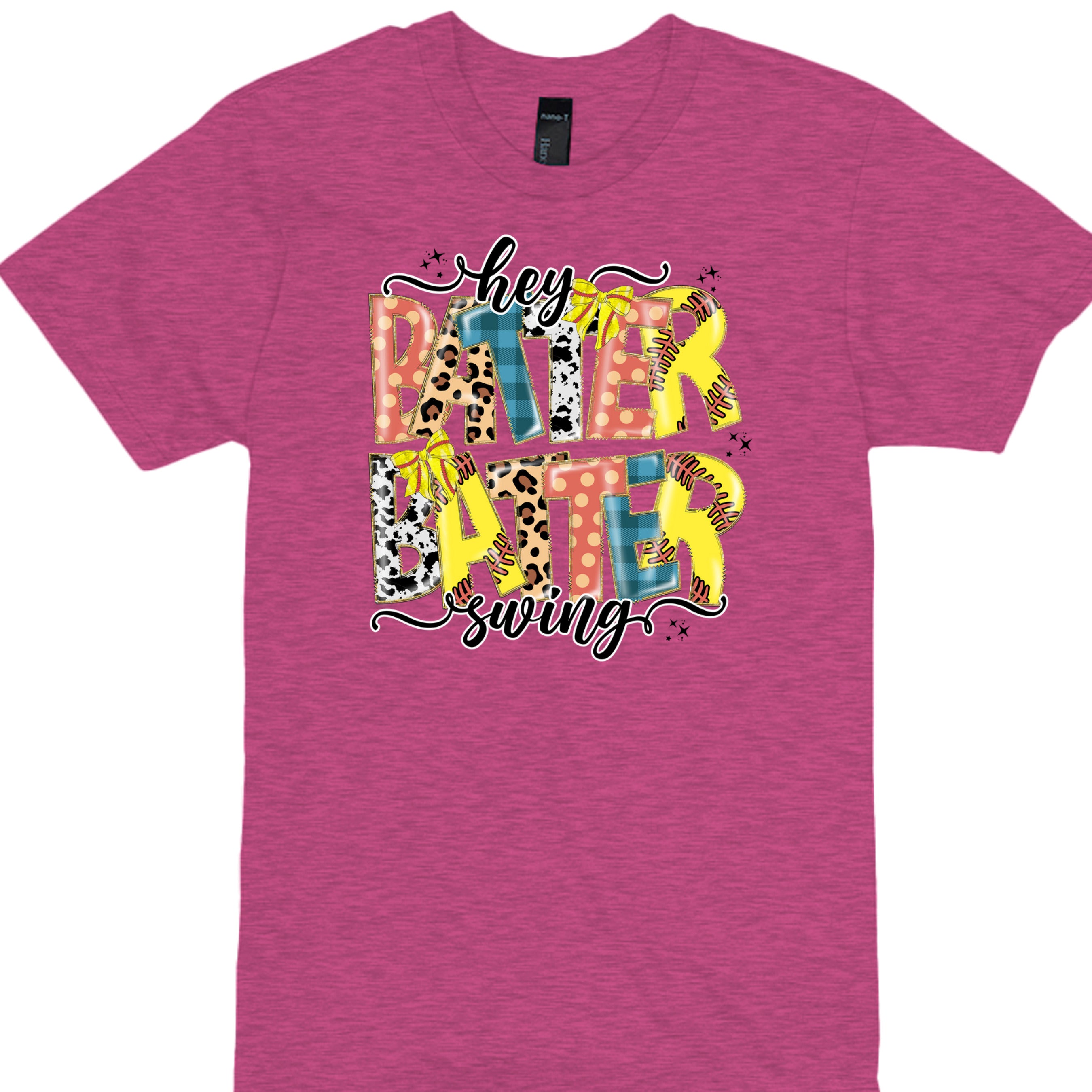 Wow Pink Heather - 4980 - FRONT