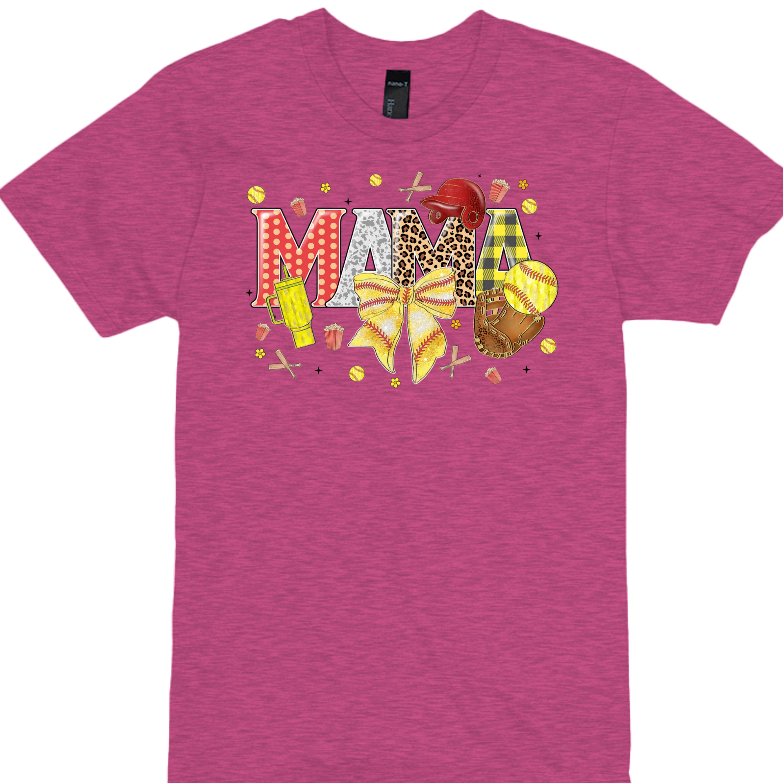 Wow Pink Heather - 4980 - FRONT