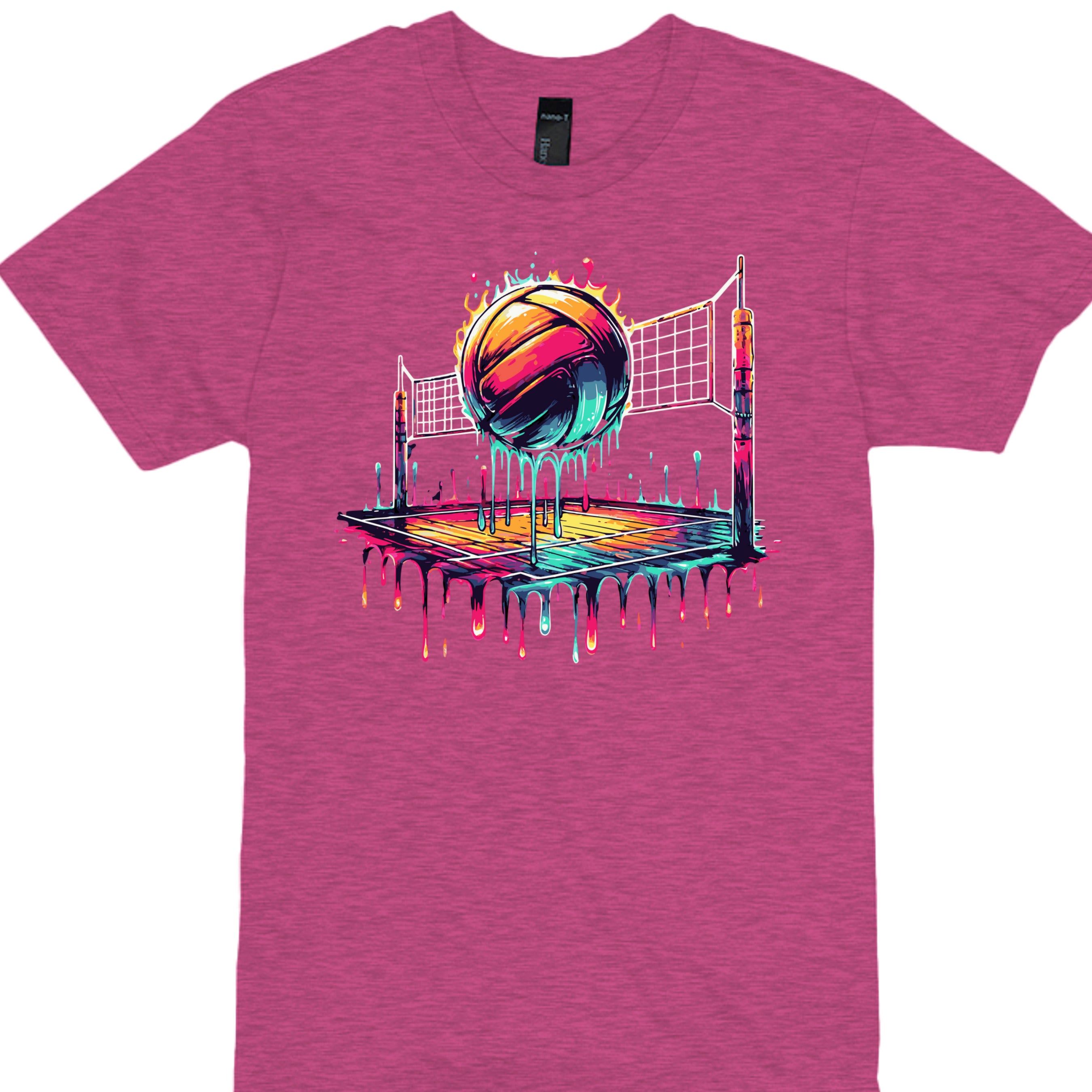 Wow Pink Heather - 4980 - FRONT